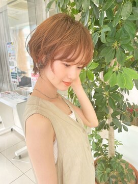 ハピネス 王寺店(Happiness) 大人可愛い 30代40代 ひし形シルエットショート 奈良