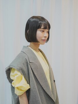 ネリー 銀座(NERIE) 似合わせカット【地毛風ストレート×タイトボブ】[銀座/銀座駅]