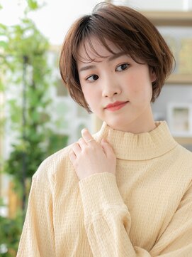 カバーヘアアンドスパ ブリス 浦和西口店(COVER HAIR & SPA bliss) フレンチガーリーシースルーバングボブウルフa浦和20代30代40代