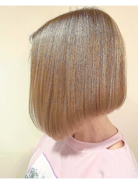 ヘアーアンドメイクアップ ケー インターナショナル 神楽坂(Ke' International) [神楽坂]アシメトリーボブ