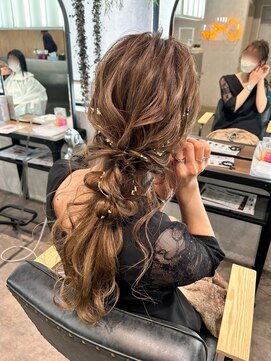 ゼスト クレス(ZEST Cres) 【ZESTCRES吉岡俊】透け感編みおろし★