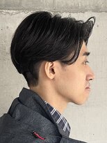 フイ メンズヘア ヨヨギ(Hui men's hair yoyogi) メンズ/アップバング/ツーブロックマッシュ/束感ショート波巻き