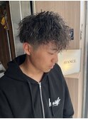 MEN'S HAIR ツイストマッシュ×メッシュキャップ