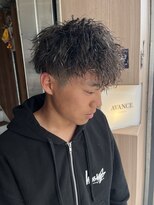 アヴァンス 天王寺店(AVANCE.) MEN'S HAIR ツイストマッシュ×メッシュキャップ