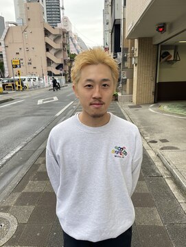 ブリックバイブレイス 千葉 千葉中央(brick by brace) ハイトーン×スパイキーショート