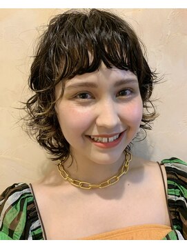 カロン トウキョウ 高円寺店(Kalon Tokyo) パーマヘア×毛先カラー