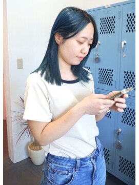 イムヘアー(Yim.hair) ネイビーブルー