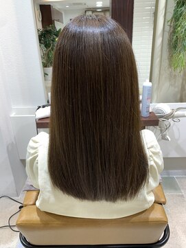 フラット 千葉(Flat.) 酸熱トリートメント、オリーブベージュ【千葉】