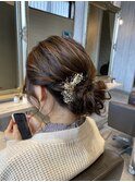 シニヨンアレンジ