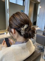 アイボリードット(ivory.)&nbsp;シニヨンアレンジ