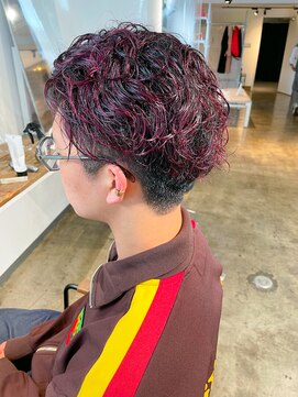 ニュート(Neut ) ハイライトピンク/メッシュ/メンズデザインカラー/ケアブリーチ