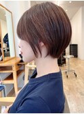 【Say.岩井】丸みショート×簡単スタイリング×耳かけショート