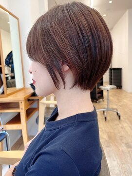 セイドット フクオカ(Say.FUKUOKA) 【Say.岩井】丸みショート×簡単スタイリング×耳かけショート
