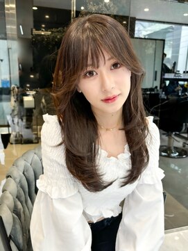 ウィズアール 成田三里塚店(Wiz-R) 韓国ロングワンカールレイヤーカット