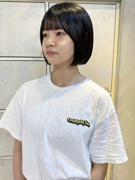 レス 伏見(LESS) 髪質改善酸性ストレート×ボブ