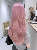 着物/フェミニンロング/似合わせカット/ウェーブミディアム/渋谷