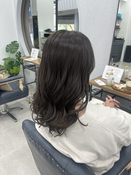 透明感グレージュ☆