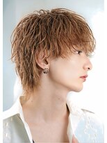 オーシャントーキョー ウエスト(OCEAN TOKYO WEST) ラウンドマッシュウルフシャドウパーマツイスパフェザーショート