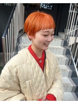 ヨーク(YOKE) ショート オレンジ