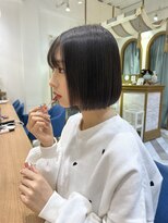 ロンドアベニール 北千住(Lond avenir)&nbsp;ブリーチなしチェリーブラウン髪質改善縮毛矯正酸性ストレート