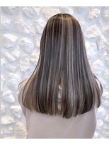ヘアサロン エフ 渋谷(F)&nbsp;#ハイライト　#ローライト　#ミルクティーベージュ