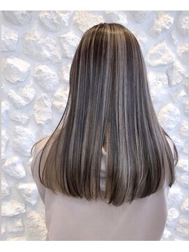 ヘアサロン エフ 渋谷(F) #ハイライト　#ローライト　#ミルクティーベージュ