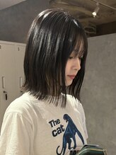 モク(mok) 結べないと困るけど短くしたい方必見！！結べる外はねボブ