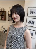 札幌30代髪型　大人可愛いレイヤーボブ