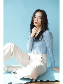 ルフュージュ バイ プロデュース 相模大野店(Refuge by Produce) 暗髪/レイヤーカット/長めバング