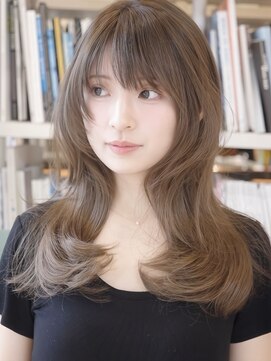 ビュートリアム 福岡(BEAUTRIUM) レイヤーカット×オーガニックカラーでふんわり透明感ヘア