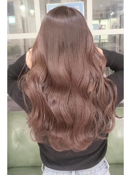 ヘアーズ ベリー 花畑店(hairs BERRY) ★BERRYシアカラーナチュラルレイヤーシフォンベージュ美髪