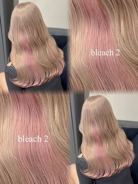 ベレーザ 渋谷(BELEZA) 16759ブリーチダブルカラーハッシュカットルーツカラー