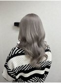 ブリーチカラー グレーシルバー