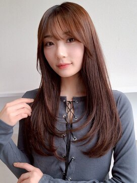 ケーツー エソラ池袋店(K-two) ロングレイヤーカット*ロングヘア*前髪カット*顔周り*髪質改善