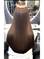 バレットプラス 銀座(VALETTE+) ショコラブラウンx高濃度ケラチントリートメント