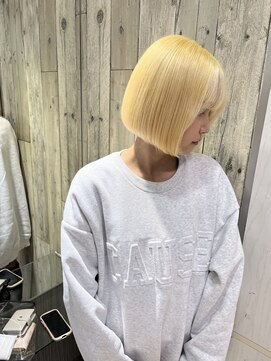 トムキャット(TOM CAT) 『エフェクトブリーチ』ブロンド系カラー！