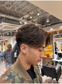MEN’S HAIR/波巻ツイストスパイラル/フェザーパーマ/眉毛/渋谷