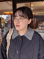 ヘア プロデュース キュオン(hair produce CUEON.)&nbsp;丸みショート/マッシュショート/前髪パーマ/