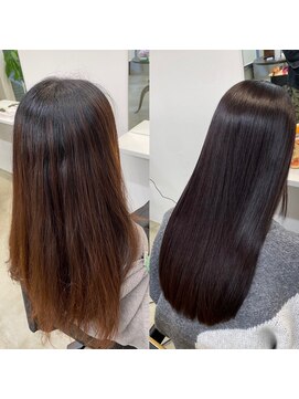 ティピ(tipi) 艶髪ストレート