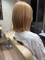 シェリッシュ ノース(Sheriche North) 透明感◎1回ブリーチベージュカラー