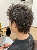 スパイキー×シャドーパーマ