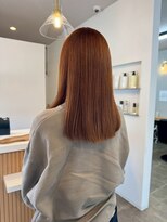 クララジャパン ナベシマ(CLALA JAPAN Nabeshima)&nbsp;縮毛矯正　質感ストレート　髪質改善カラー　顔まわり　ブリーチ