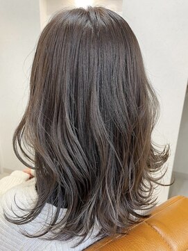 クラヴィア エクラート 梅田店(CLAVIA.ECLART) 透けるベージュ 髪質改善