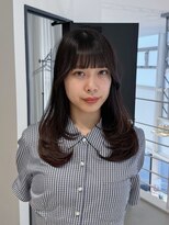 ブランコトレス 鏡島(BLANCO tres)&nbsp;ワンホンレイヤー/ミルクティーブロンド/ダークブルー/鏡島