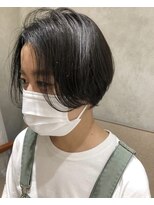 クラップス 上永谷(CLAPS)&nbsp;20代30代前髪なしショートハンサムショート丸みショートレイヤー