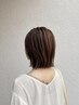 似合わせカット＋透明感カラー　￥6900