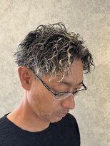 ウル メンズ ヘアーサロン(ulu. Men's Hair Salon)&nbsp;ツイストスパイラルパーマ/メッシュ/縦落ちツイスパ