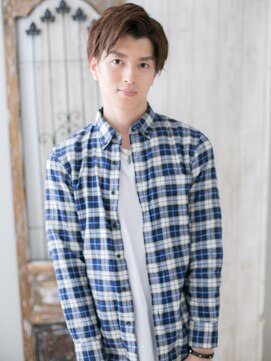 モッズヘア メン 上尾東口店(mod's hair men) ≪mod's men≫アップバングでイケメン無造作ショートc