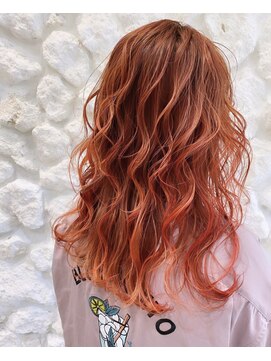 モアナ バイ ヘッドライト 沖縄豊見城店(Moana by HEADLIGHT) Moana豊見城#オレンジピンク#学割U24