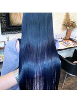 ボアップ 松山店(boappu) #ネイビーブラック#カラー#グレイヘア